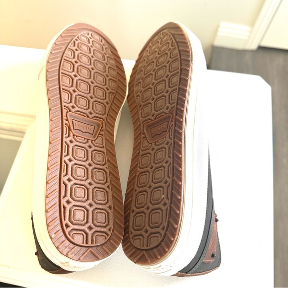 🛑SoLD New Men’s Levi’s Sneakers‎ Size 12 Shoes Casual Green, Brown NWOT - Picture 6 of 9